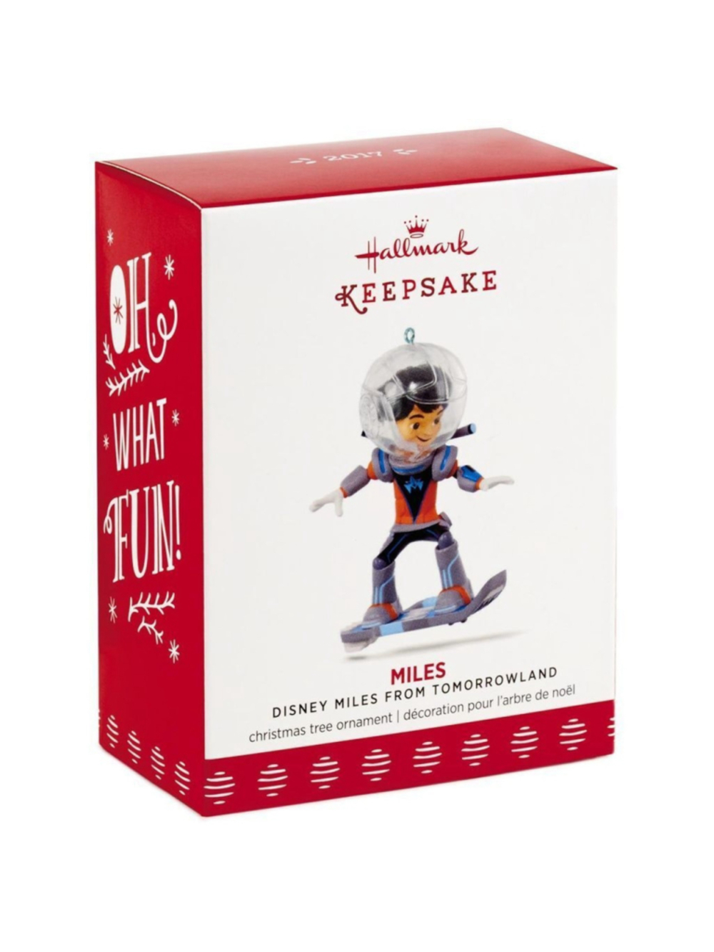 NEW Hallmark 2017 Keepsake Miles from Tomorrowland Disney Christmas Ornament